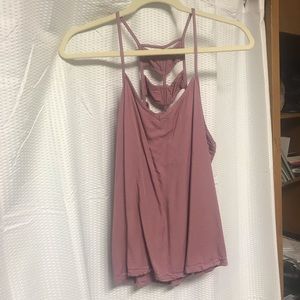 RVCA Pink Tank Top